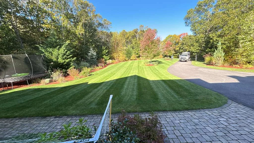 Cape Cod masonry and landscaping project