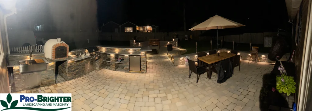 Landscaped yard on Cape Cod by Pro Brighter