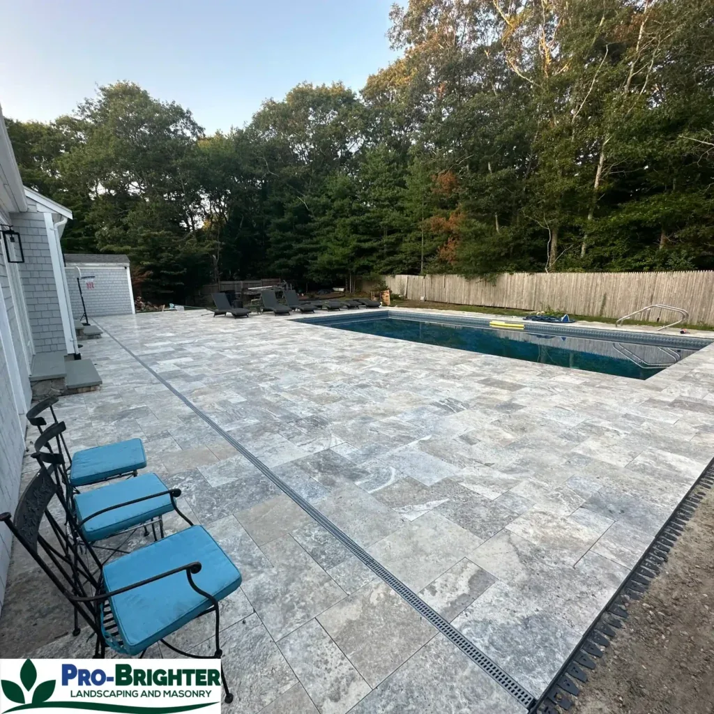 Landscaped yard on Cape Cod by Pro Brighter