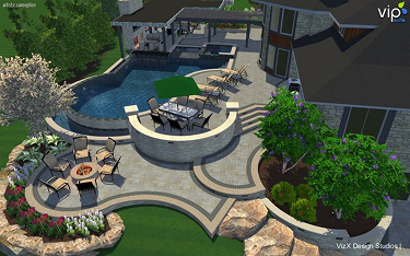 Custom landscape design on Cape Cod