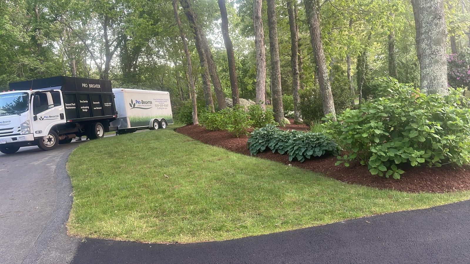 Stone patio and hardscape on Cape Cod